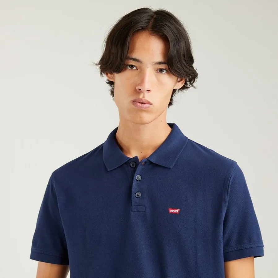 Levi's Housemark short sleeve polo shirt 358830005 navy