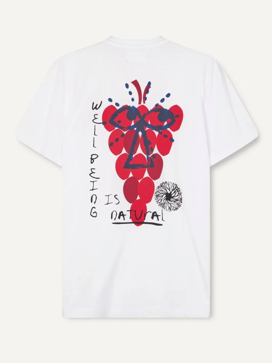 Libertine Beat Grape 1868 T-shirts White