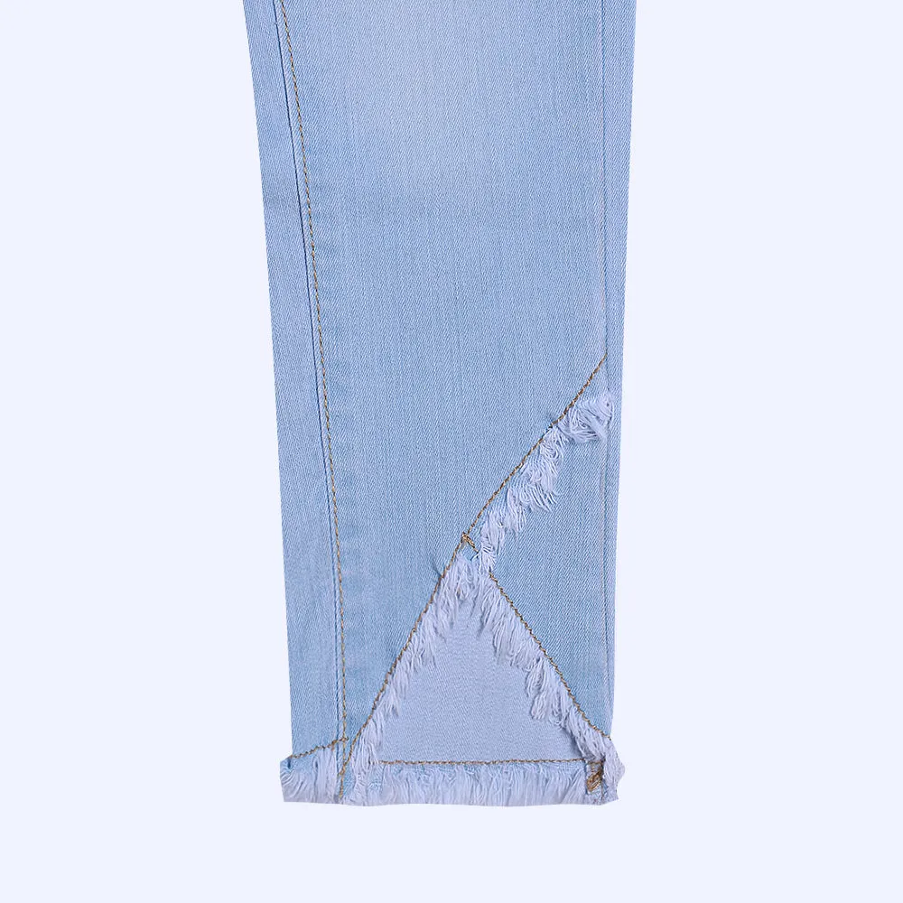 Light Blue Tor Ripped Jeans