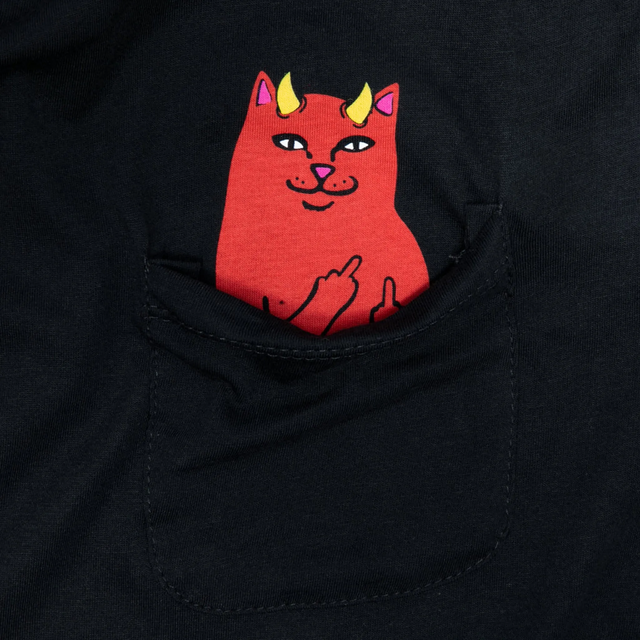 Lord Devil Pocket Crop Tee