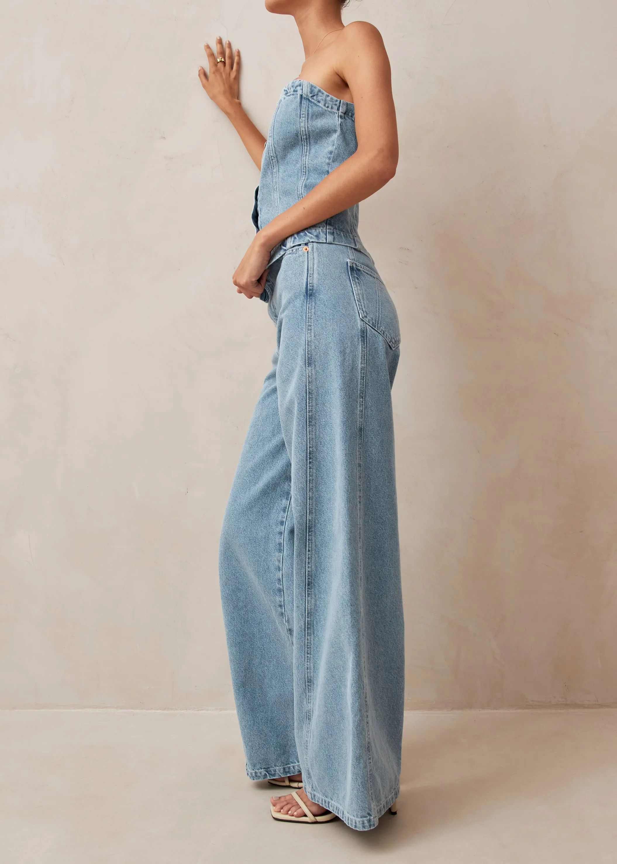 Magda Blue Denim Pants