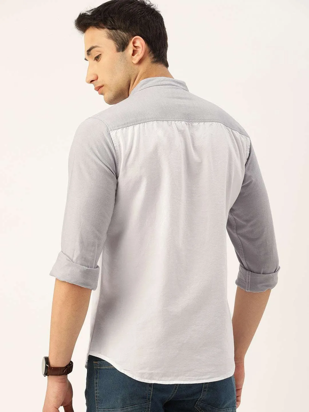 Men Block Shirt