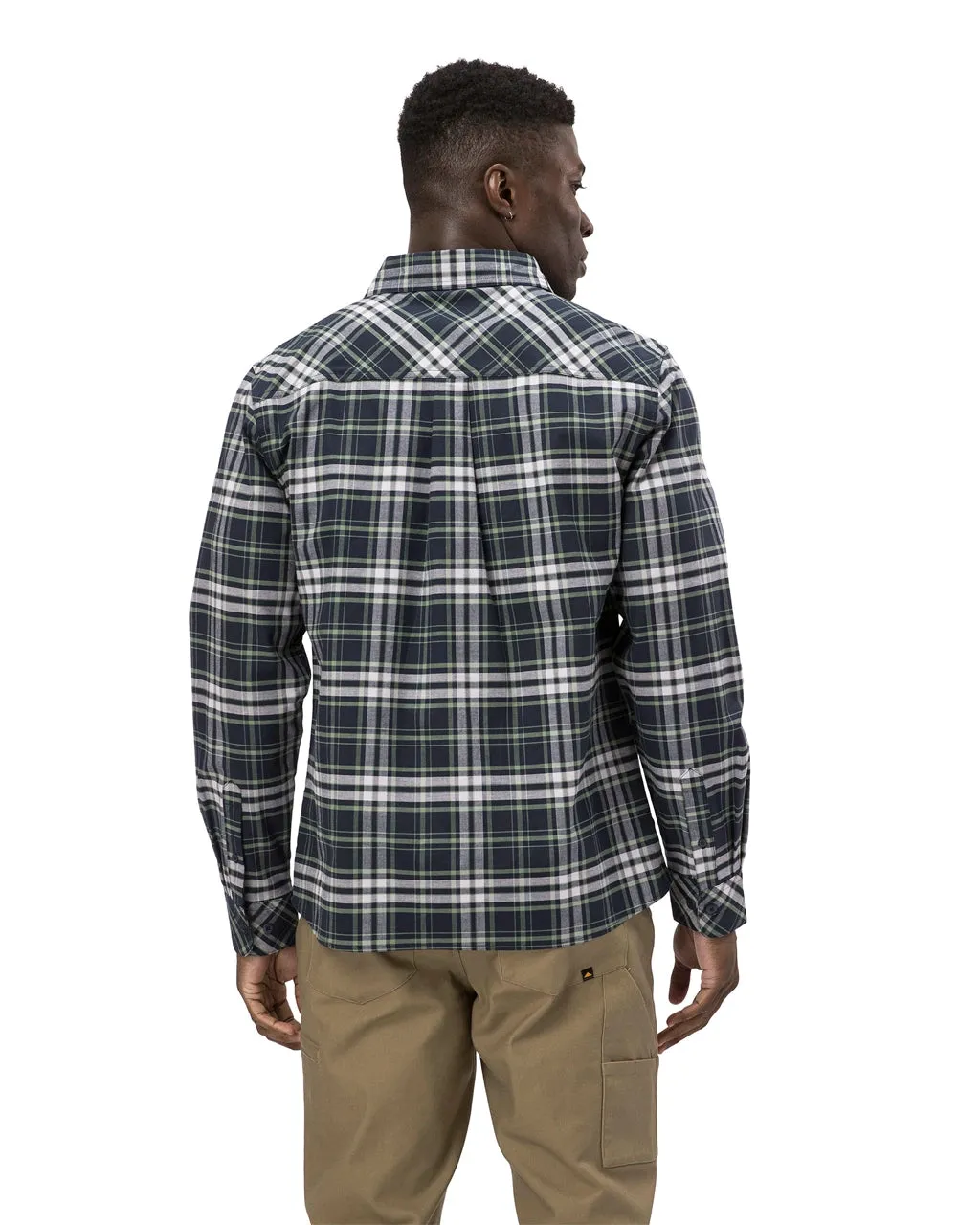 Men's Plaid Long Sleeve Work Shirt