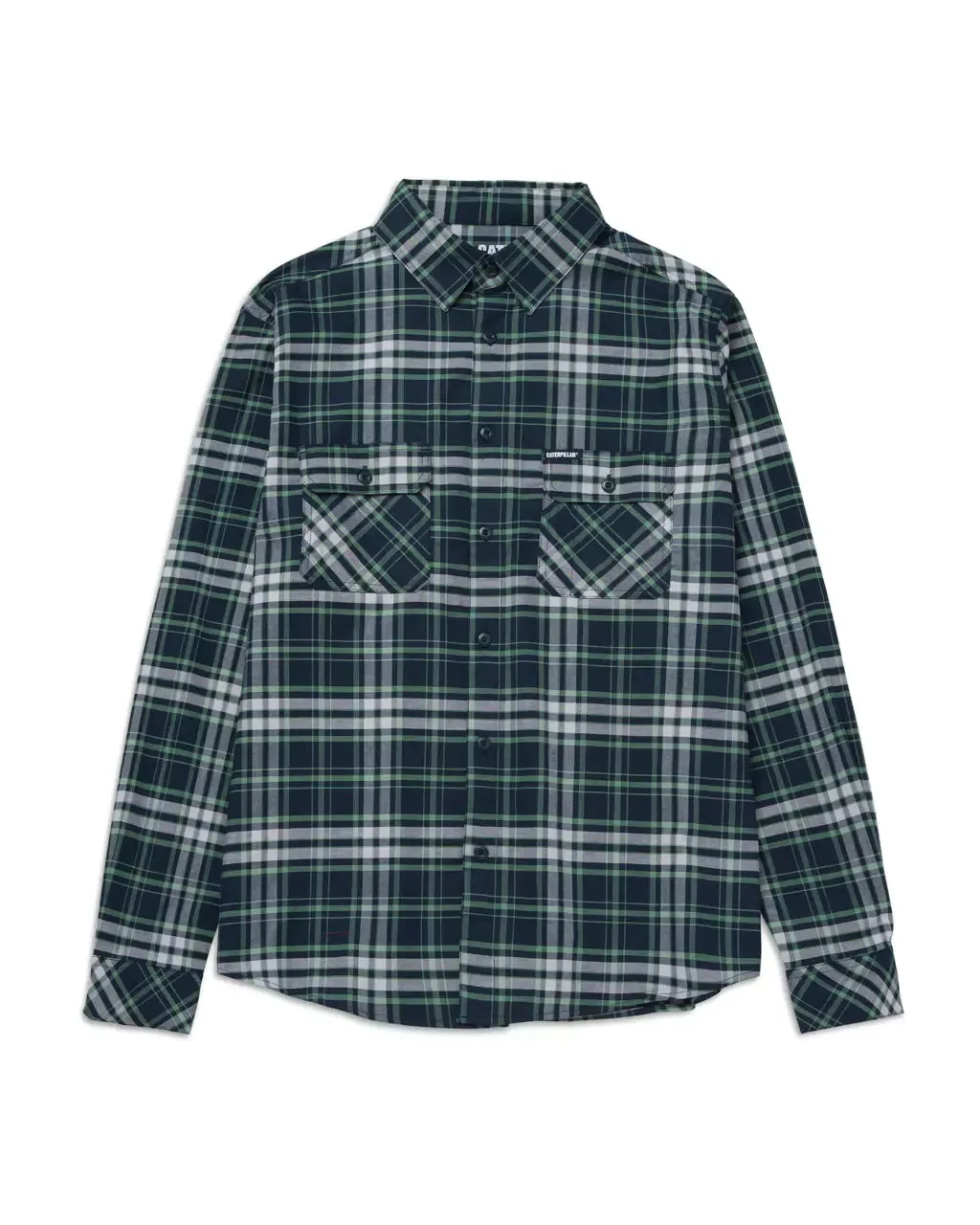 Men's Plaid Long Sleeve Work Shirt