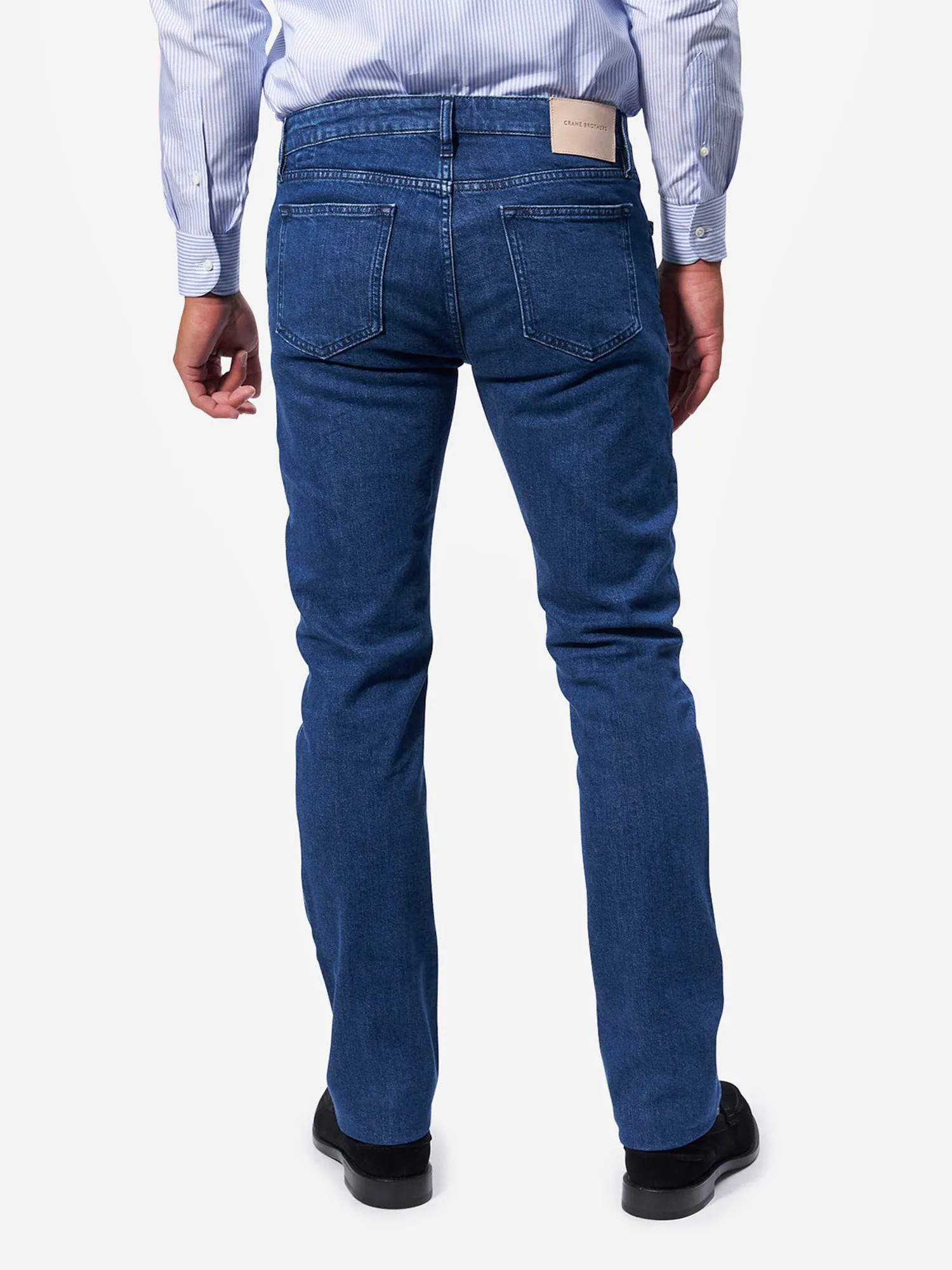 Mid Blue Denim Wash Jeans