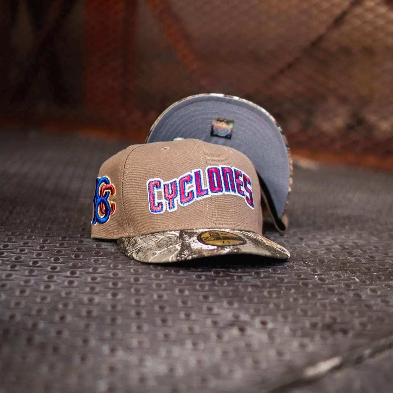 New Era Brooklyn Cyclones Grey UV (Beige/Real Tree Camo)