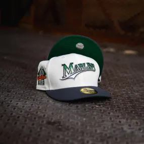 New Era Miami Marlins 25th Anniversary Green UV (Off White/Graphite)