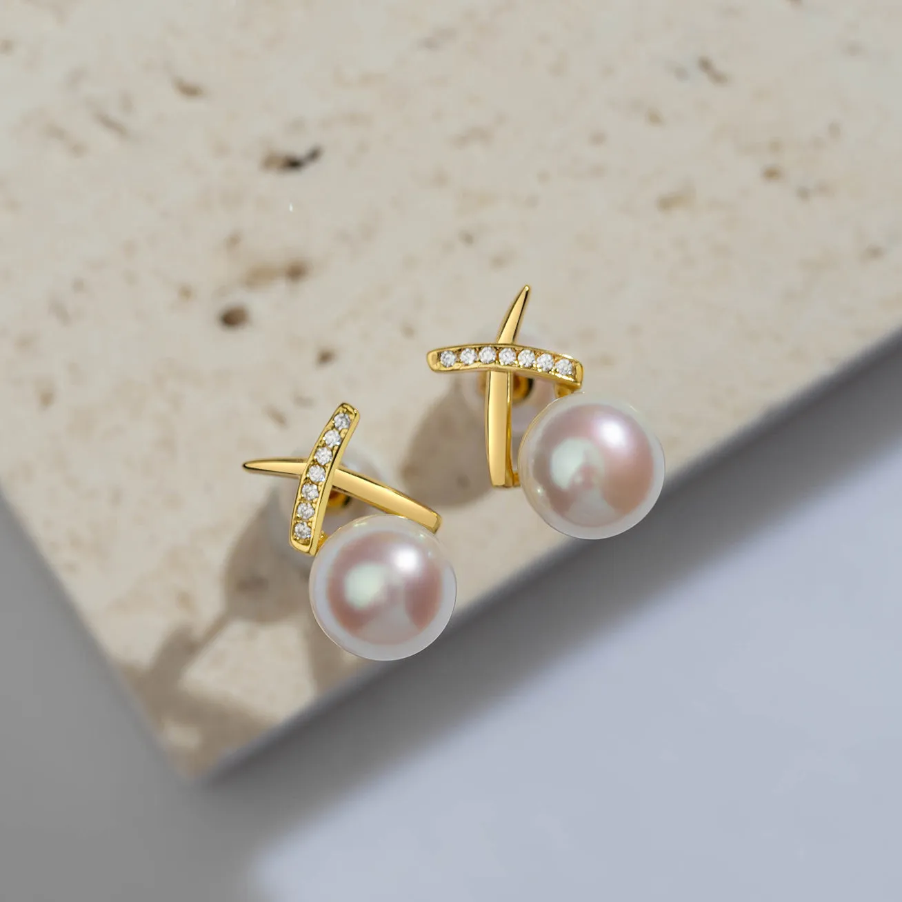 New Yorker Freshwater Pearl Earrings WE00135