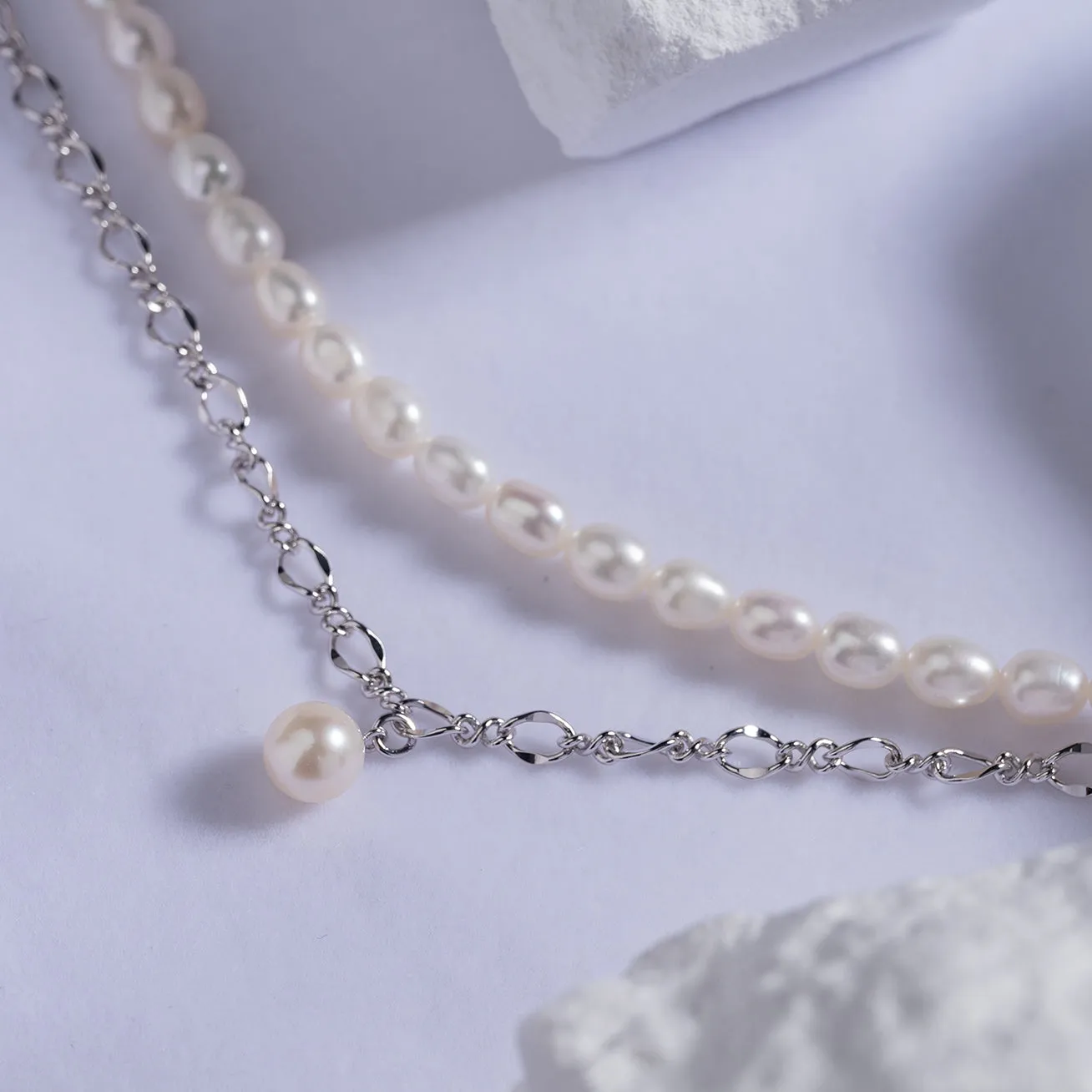 New Yorker Freshwater Pearl Necklace WN00378