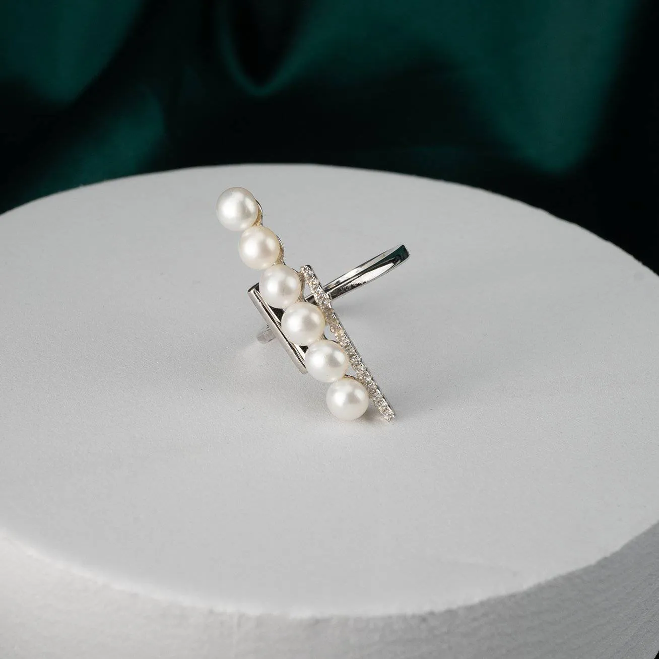 New Yorker Freshwater Pearl Ring WR00047