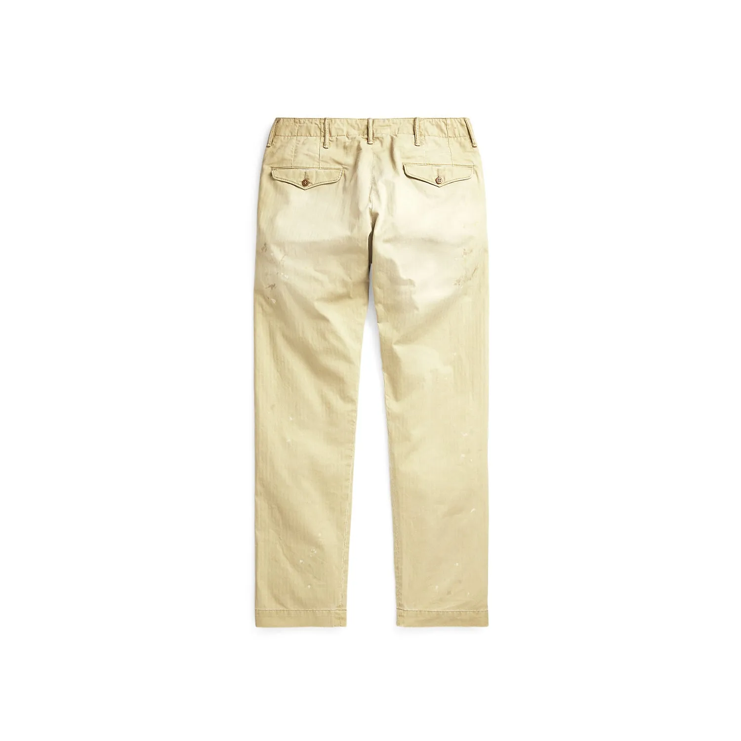 Officer Distressed Herringbone Pant Vintage Khaki FINAL SALE