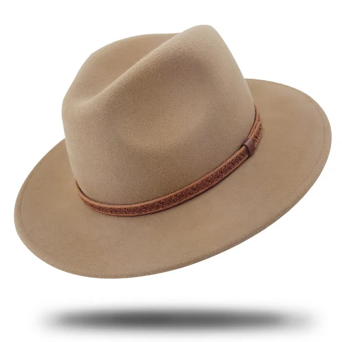 Packable Felt Fedora-SF010