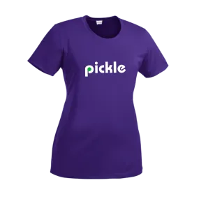 Pickle (Customizable) | Women’s Short Sleeve Crewneck Athletic Shirts | 100% Polyester