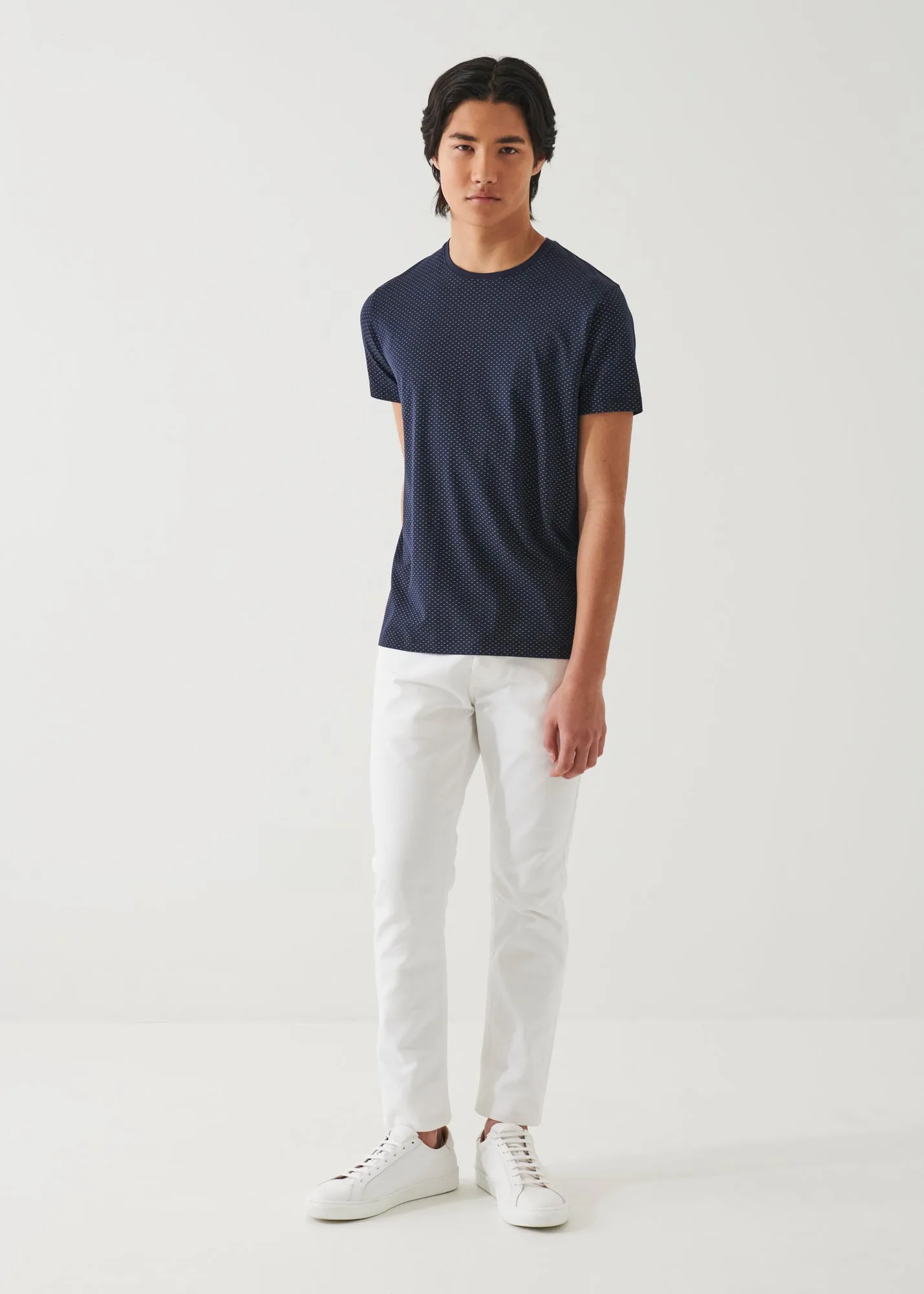 PIMA COTTON STRETCH PRINTED T-SHIRT