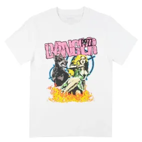 PPZZ x Rich People Dangerous Tee (Wht/Multi) /D2