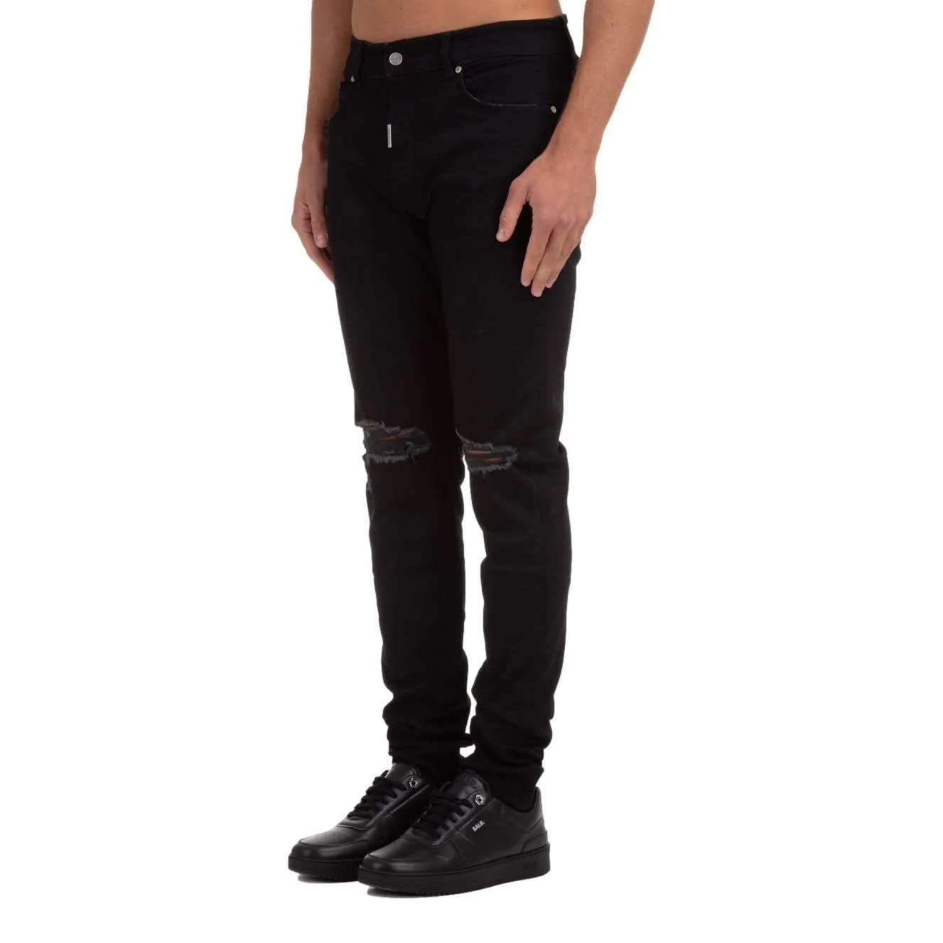 REPRESENT DESTROYER BLACK JEANS