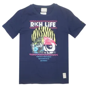 Rich Life Vision Tee (Navy) /MD2