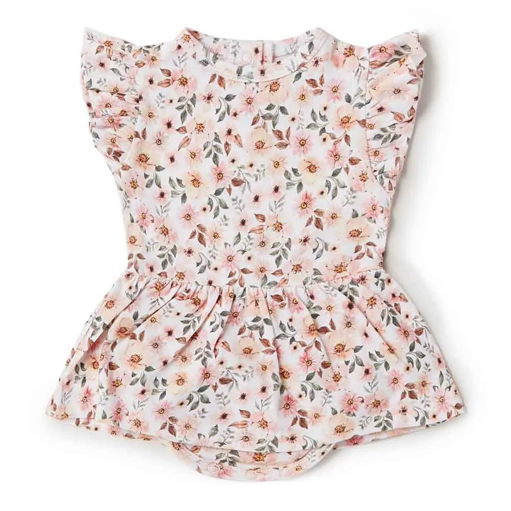 Spring Floral Organic Dress