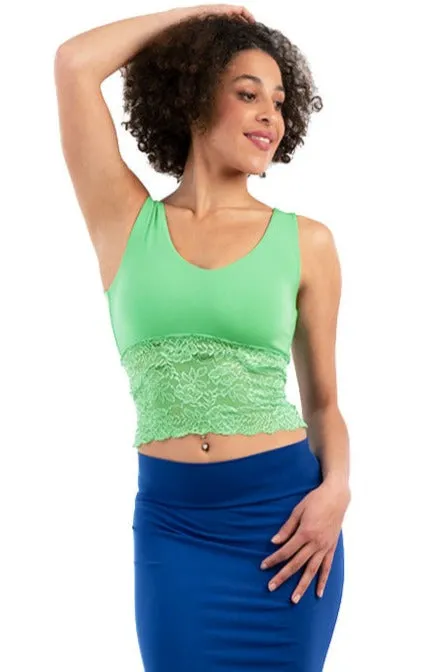 Tango Crop Top with Lace