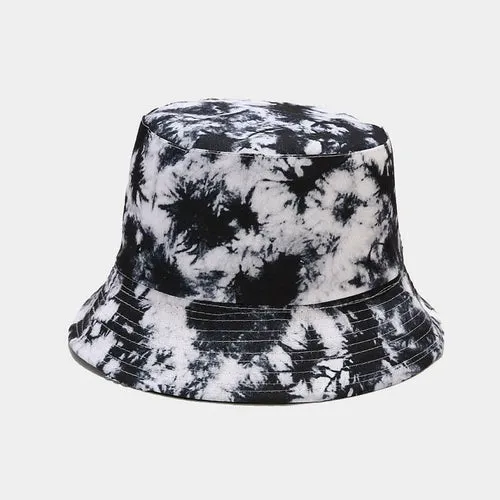 Tie-dye Women's Summer Bucket Hat Outdoor Beach Cap