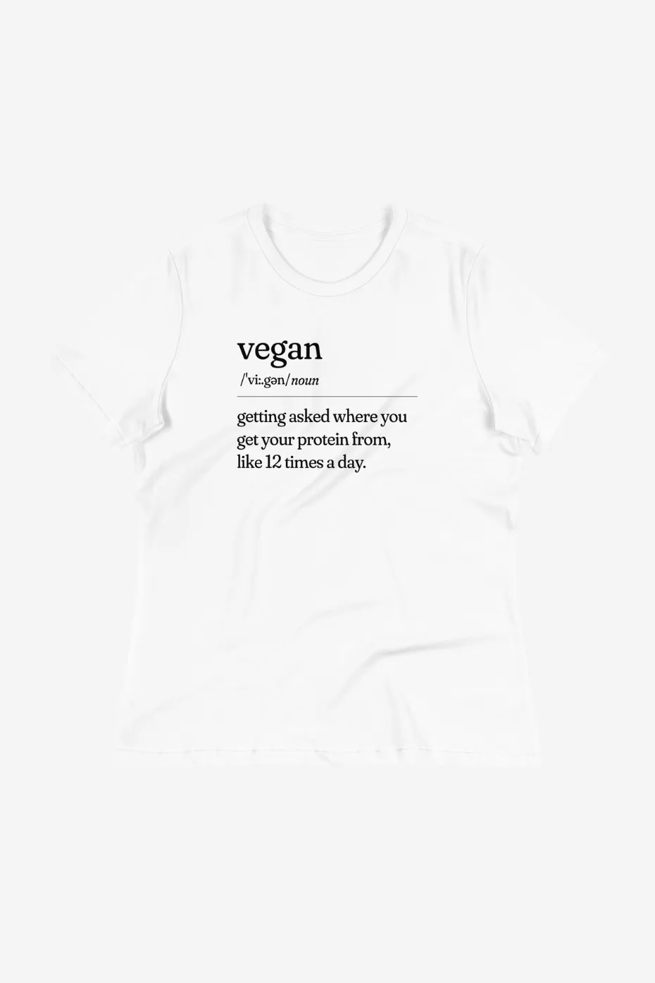 Vegan Meaning Women's Relaxed T-Shirt