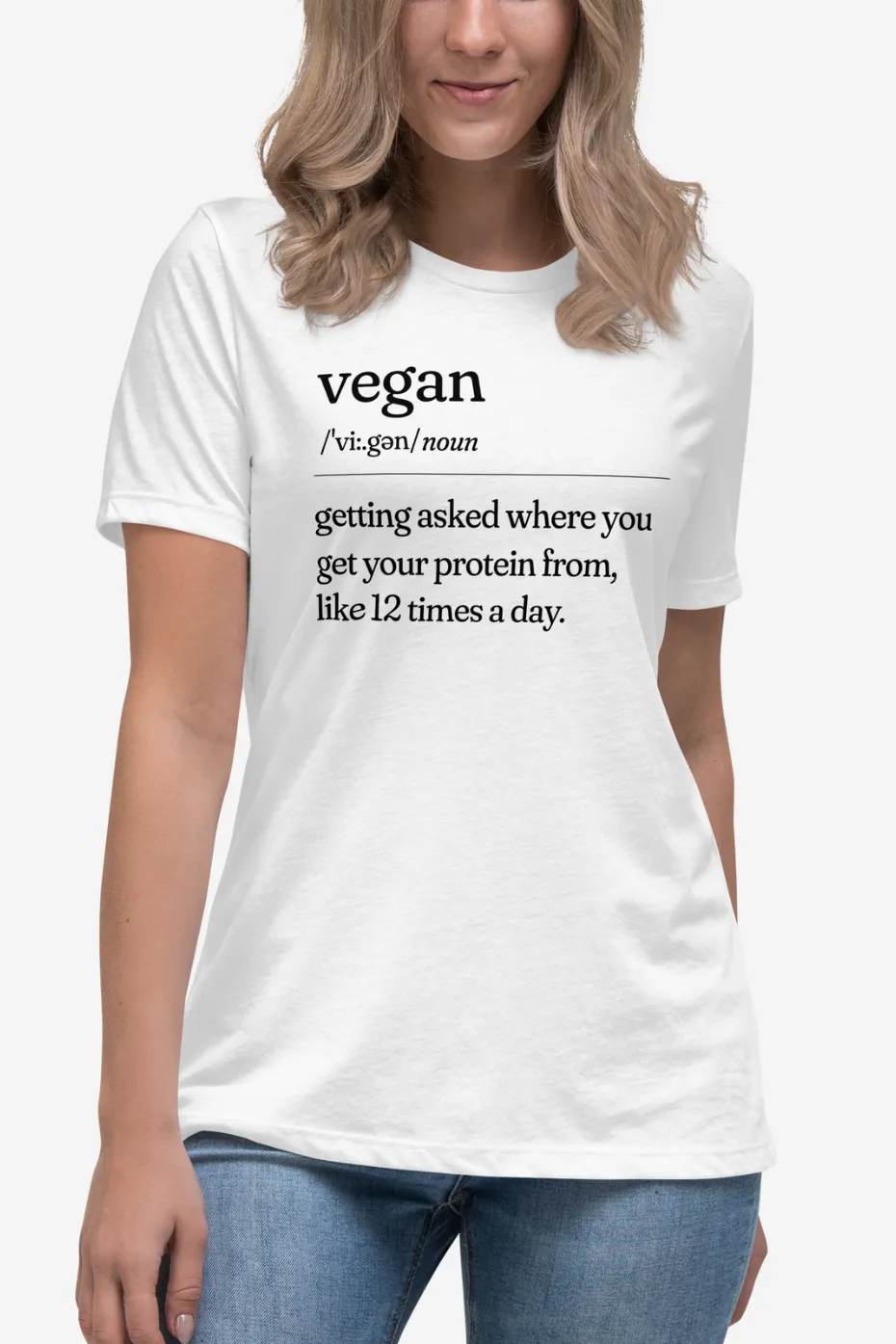 Vegan Meaning Women's Relaxed T-Shirt