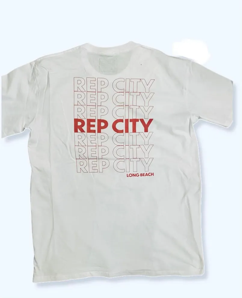 White RepCity T-Shirt