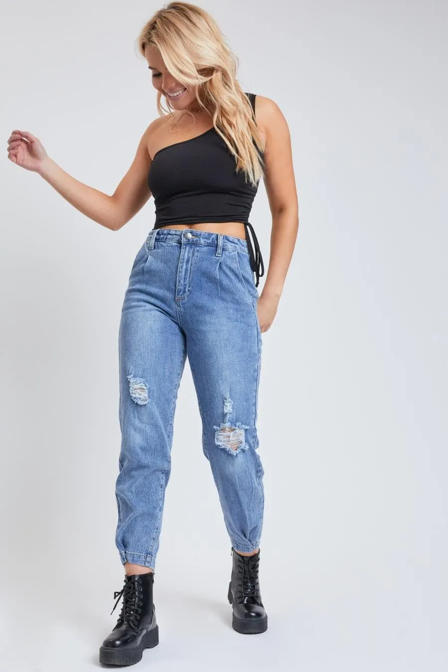 Women's Balloon Fit Ankle Jeans