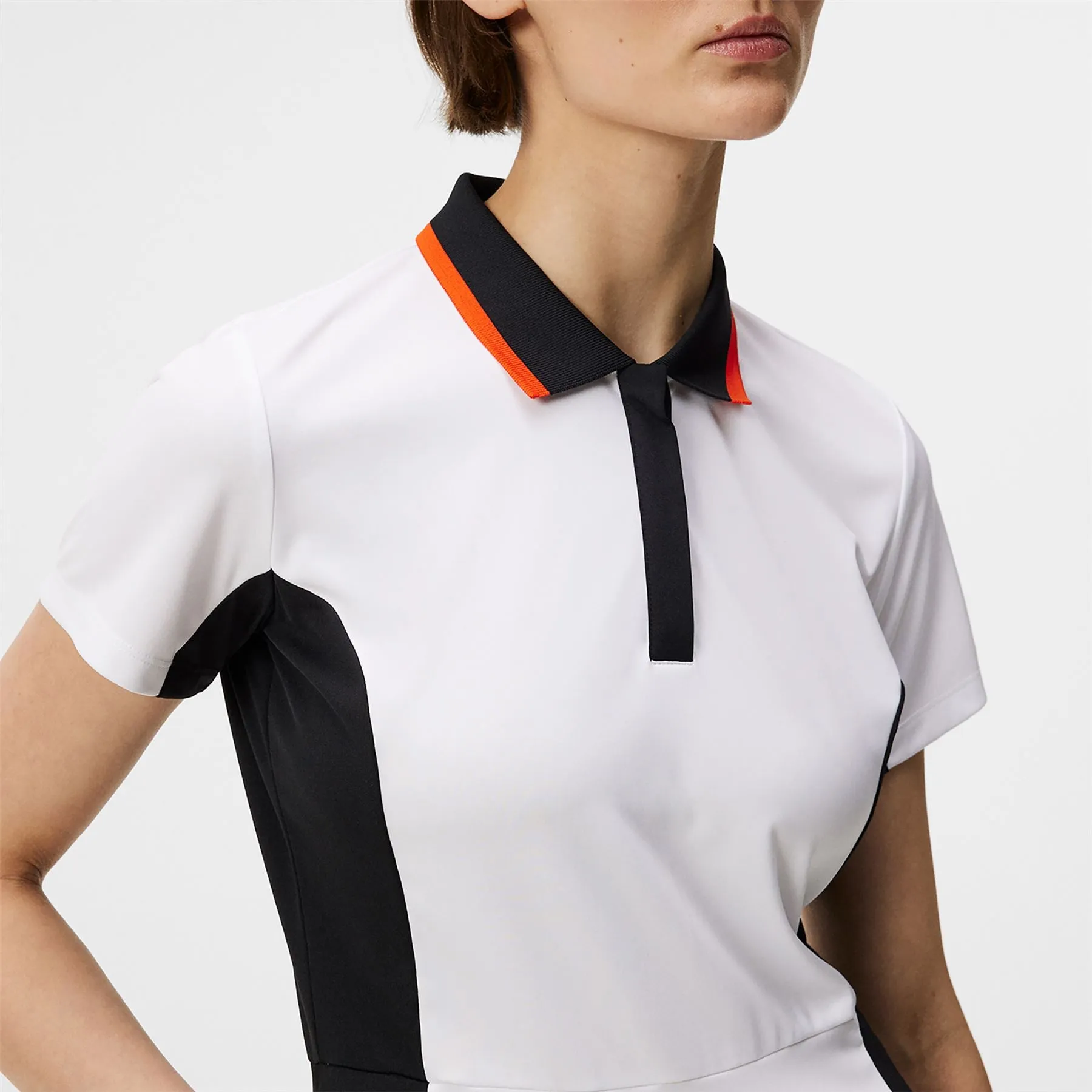 Optimized Title: Womens Dolores White Jersey Dress - Spring/Summer 2024 Collection