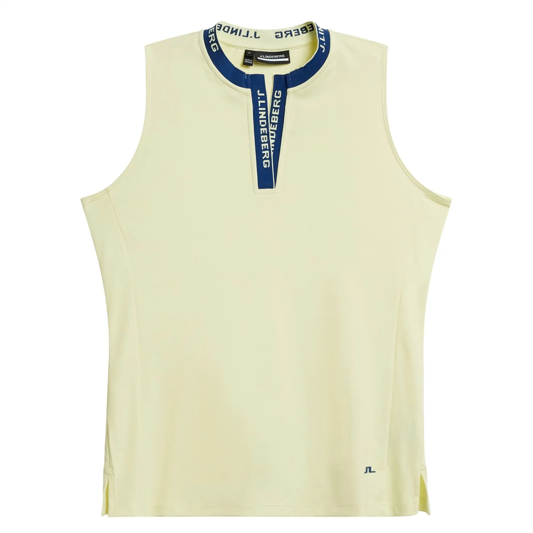 Womens Leya Sleeveless TX Jersey Polo Wax Yellow - SS24