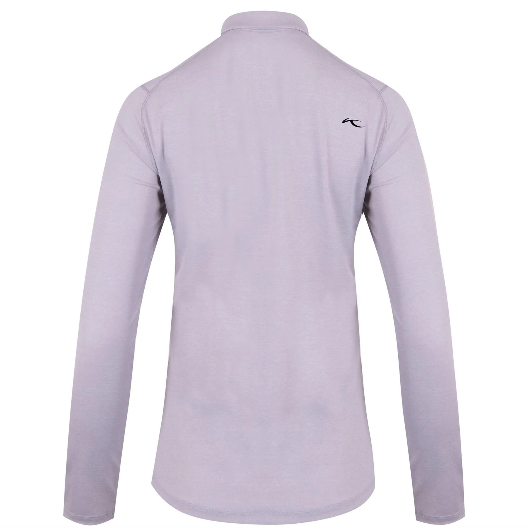 Womens Scotscraig LS Polo Silver Fog Melange - 2024