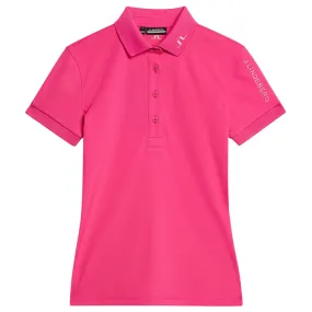 Womens Tour Tech TX Jersey Polo Fuchsia Purple - SS24