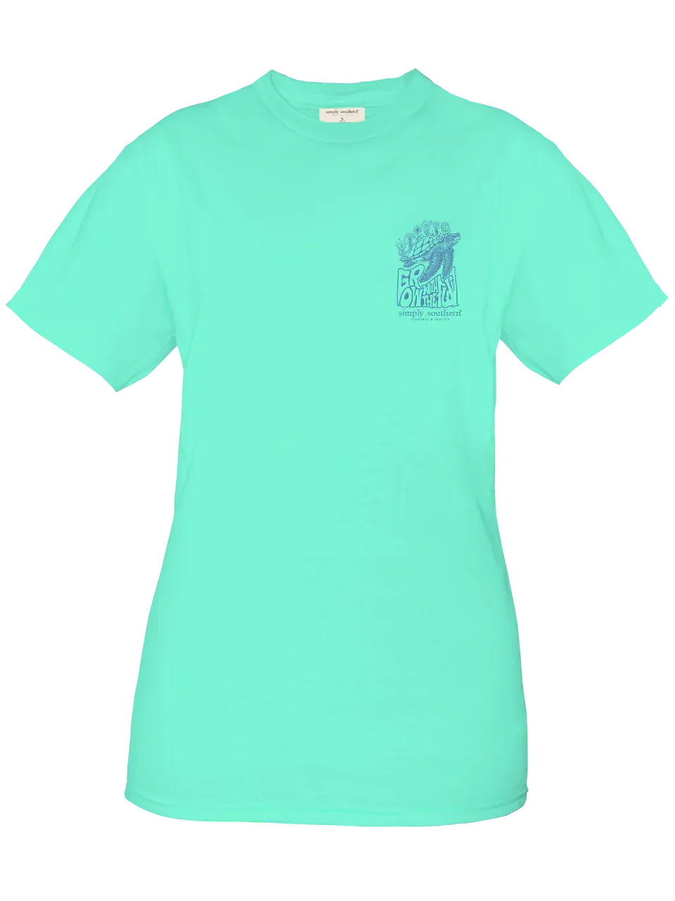 Youth Grow With The Flow Turtle Tracker Short Sleeve T-Shirt